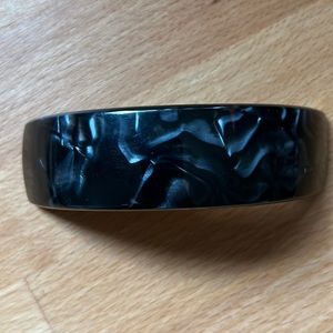 NEW France Luxe Volume Hair Barrette Clip In Nacro Black